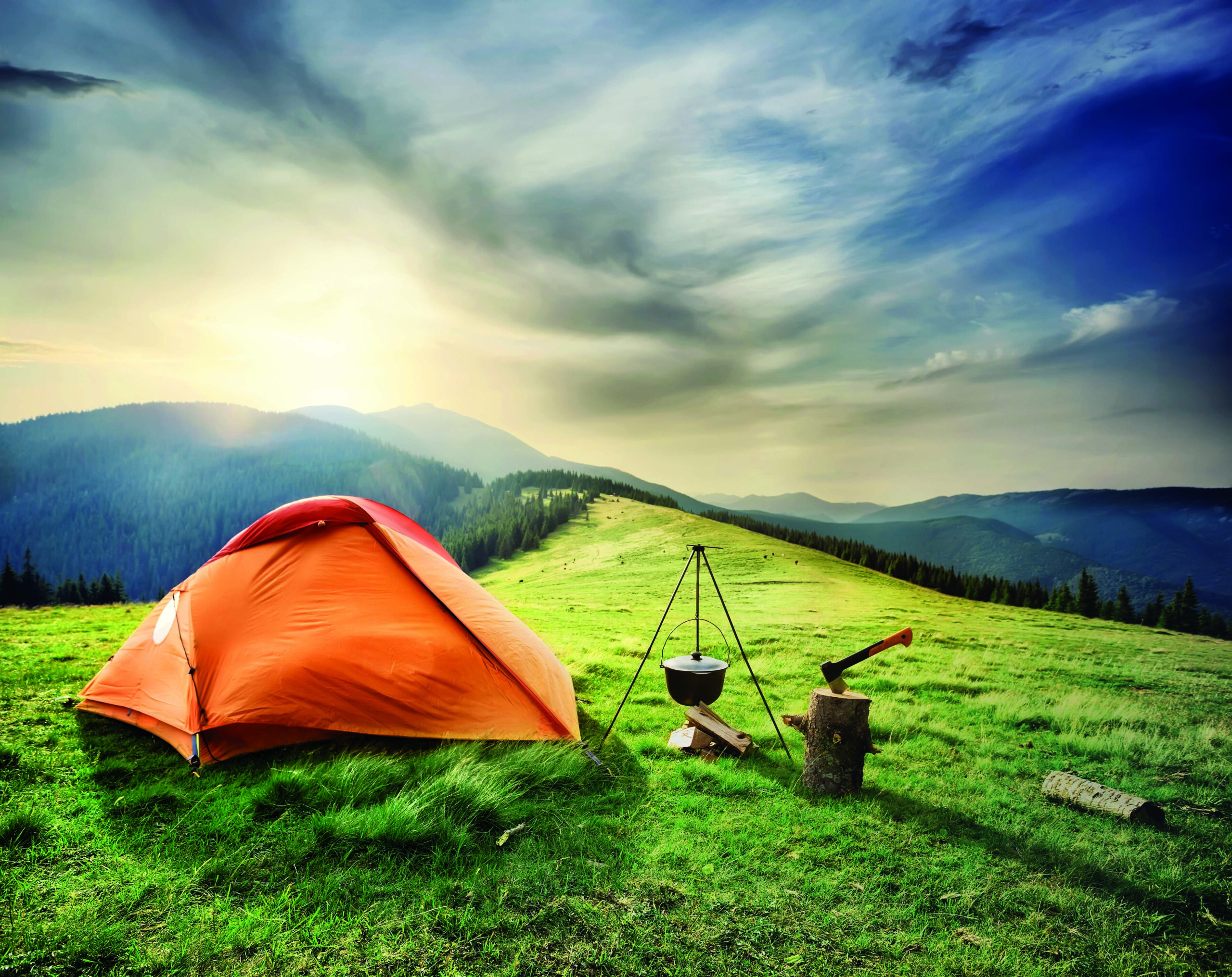 Camping without Roughing It